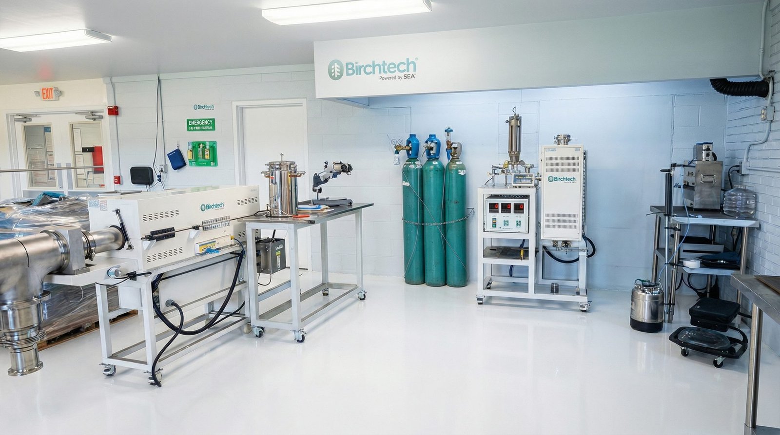 Birchtech R&D lab